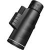 GALPADA Telescopio Monoculare Zoom X60 con Bussola per Smartphone | Monocolo Tascabile, Lente Ottica in Vetro, Oculare da 22mm, Nero, per Soggetti Lontani