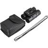 UPKOCH Binocolo 8x21 Pieghevole Ottiche Ba7 Fmc, lungo Raggio | Lente Obiettivo Estesa, Struttura in Plastica Nera, per Sport e Concerti, Formato Compatto 8x21