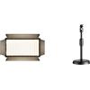Gralara Luce per Fotografia Alto CRI, style to 3 | Design Portatile e Compatto, Pannello Led Ricaricabile, Dimmerabile, Illuminazne, per Fotografico, Vlogger