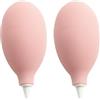 GALPADA 4 Pezzi Palla Soffiante per Pulizia, Squeeze Cleaner in Silicone Rosa, Rimuove la Polvere, per Lente e Succulente, Uso in Negozio in Viaggio