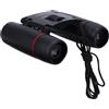 Operitacx Mini Binocolo Pieghevole 30x60 Obiettivo 60mm Nero | Rivestimento in Gomma e Plastica, Campo Visivo 1000m/10000m, Tracolla Inclusa, per Spettacoli e Panorami