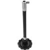 Toyvian Asta Telescopica Manuale per Telescopio, Regolazione Fine 6,8 | Lega e Plastica Nera, Struttura Componibile Leva Manuale, per Osservazione Lunare e Lezioni