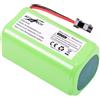 Pacco Batteria 14,4V 2600mAh Batteria Li-ion ECOVACS DEEBOT ROBOVAC LEFANT E3E6