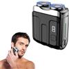 Colexy Mini Rasoio Elettrico Portatile 2025 Più Nuovo IPX7 Impermeabile Multifunzionale Mini Rasoio Da Uomo Elettrico, Pulizia Profonda Shaver Men, Rasoio Capsule (Nero)