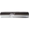 MBM Tubo fumi flessibile estensibile alluminio naturale 300 mm da 0,5 a 3 mt