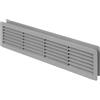 Awenta Griglia di ventilazione in plastica per porta interna, 120 x 440 mm, colore grigio