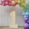 KKVUIIFF KKVUIIF - Lampada a LED con numeri da 0 a 9, numeri illuminati, luce bianca calda, luci decorative, per feste di compleanno, matrimoni, 100 x 48 cm (1)
