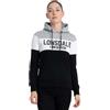 Lonsdale Sleeve Felpa con Cappuccio Donna