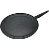 Masterhome Testo Romagnolo Liscio!!! Padella In Pietra Lavica Antiaderente antigraffio Liscio 32cm