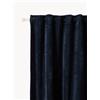 Westwing Collection Set di 2 tende oscuranti totali con multibanda Sandra, larg. 130 cm - Blu