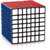 KOSTACHI Speed Cube 7x7, 7x7x7 Cubo Magico Professionale Nero, Rompicapo Torsione 3D, Giocattoli per La Calza per Adulti e Bambini