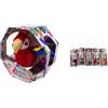 Palmitessa Happy Cocorito, Peluche parlante interattivo con suoni, canzoni e ali che si muovono - Pappagallo peluche con bracciale a scatto, per bambini 3+ (Rosso) +1 Portachiavi Monopoli In Omaggio