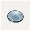 Keyhomestore- Centrotavola Cactus realizzato in Vetro Riciclato, di Color Blu Cobalto trasparente, Diametro cm 35, Altezza 9 cm, Ideale Come Decorazione per Interni.