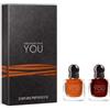 Giorgio Armani Stronger With You Powerfully + Intensely 7 ml Set Set di fragranze 1 pz.