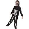 Costume scheletro glow in the dark disponibile in varie taglie