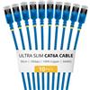 StarTech.com 6ASTP34BLS30CM10PK, cavo da 0,3 metri, Cat6a, schermato (STP), con connettori RJ-45, colore blu