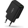 ANSMANN Caricabatterie Smartphone 18W HC118QC (1 pz) - Caricabatterie Rapido Quick Charge 3.0 - Adattatore di Alimentazione 1 Porta USB-A Ideale per Smartphone, Tablet, GoPro, GPS, ecc.