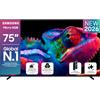 Samsung 75 MRE75R85HAUXZT Micro RGB 4K Glare Free Smart TV Vision AI 2026 | Micro RGB Precision Color, HDR10+, Motion Xcelerator 144Hz, Dolby Atmos, Alexa Built-in, pacchetto intrattenimento