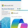Microsoft 365 Business Standard + Copilot Business | Abbonamento annuale | 1 utente | 15 dispositivi