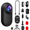Xilecam Mini Body Cam Magnetica,Display 1,0 Portatile per Moto Vlog | Telecamera Indossabile Leggera, Action Camera POV Portatile con Scheda Memoria, Perfetta per Moto, Bici, Viaggi e Lavoro