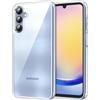 PhoneThrone - Cover trasparente per tutti i modelli Samsung, protezione invisibile e antigraffio (SAMSUNG A25)