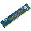 Sintech Scheda adattatore DDR5 SO-DIMM a desktop DDR5 U-DIMM Scheda adattatore DDR5 U-DIMM a DDR5 SO-DIMM convertitore per tester di memoria desktop