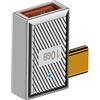 chenyang Connettore USB C USB 3.0 a USB C OTG dati 10 Gbps PD 120 W alimentatore in lega Shell 90 gradi Right Angled