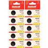EASTCELL LIR2032 - Batteria ricaricabile agli ioni di litio da 3,6 V, 40 mAh, 10 pezzi