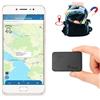 Winnes Micro Localizzatore GPS per Bambini Anziani GPS tracker per Auto Moto Tracciamento in tempo reale Allarmi Multipli Antifurto, Satellitare GPS tracker con Magnete, Storica Traiettoria