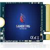 GAMERKING SSD 2TB M.2 2230 NVMe PCIe Gen 4.0X4 - Hard disk interno per gamer, Solid State Drive compatibile con Steam Deck Microsoft Surface pro 7/pro 8+/pro X/Laptop Go/Laptop3/Laptop4 GPD Ultrabook