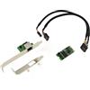 KALEA-INFORMATIQUE Scheda M2 M.2 NGFF PCIe B M Key 2.5 Gigabit RJ45 LAN ethernet 10 100 1000 1G 2.5G con chipset Intel I225