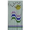 Vette CDF01044 Mare Tenda a Piastrine, Blu