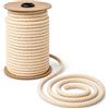IPEA Corda Macrame Cotone Naturale - 8 MM x 50 METRI - [ Made in Italy ] - Rotolo Super Lungo - Filo da Cucito per Lavorazioni Artigianali, Decorazioni, Arazzi e Tende - Filato