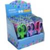Donau Espositore 30 forbici Soft Grip Donau 13 cm in colori assortiti 7930101-99