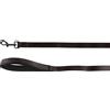 FLAMINGO CANE GUINZAGLIO IN NYLON "ABBI" 1,3 MT X 15 MM NERO