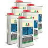 MARBEC ACQUABLOCK 1LTx6PZ Protettivo consolidante anti infiltrazioni invisibile per pavimenti, rivestimenti, terrazze e docce interne ed esterne