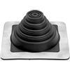 MASTER FLASH Tubi per tetto EPDM - Intervallo di montaggio 0-70 mm - Flangia del tetto - Guarnizione tubo - Base in alluminio - Passo flessibile per tetto - Protezione per camini