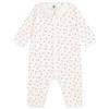 Petit Bateau Pigiama Bambino in Cotone Senza Piedi Stampato, 9M, Bianco/Multico