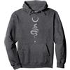 Occult Gothic Grunge Satan Devil Occulto Gothic Moon Snake Grunge Satan Devil Black Witch Punk Felpa con Cappuccio