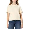 Amazon Essentials Top in Felpa a Maniche Corte in Mohair Sintetico, Vestibilità Rilassata Donna