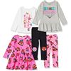 Amazon Essentials Disney | Marvel | Star Wars | Frozen | Princess Set di Capi da combinare e Abbinare Bambine e Ragazze, Confezioni Multiple