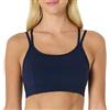 Amazon Essentials Reggiseno Sportivo Tecnico, Total Train per Palestra, Sostegno Leggero, Spalline Incrociate sulla Schiena Donna