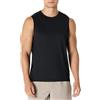 Amazon Essentials Camicia Tecnica Aderente Leggera Senza Maniche in Tessuto Elasticizzato ad Asciugatura Rapida e Assorbimento dell'Umidità Uomo, Confezioni Multiple