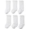 Amazon Essentials Calze al Ginocchio per Uniforme Bambine e Ragazze, 6 Paia