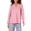 Amazon Essentials Camicetta Popover a Maniche Lunghe in Georgette dalla vestibilità Comoda Donna