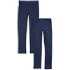 Amazon Essentials Bambine e Ragazze Pantaloni Uniformi in Maglia Ponte Aderenti