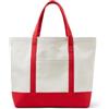 Amazon Essentials Unisex - Adulto Borsa Tote Grande da Spiaggia in Tela Resistente