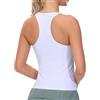 THE GYM PEOPLE Canotta da allenamento Racerback da donna senza maniche per yoga