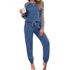 Aseniza Pigiama Donna Invernale Pigiami Cotone Lungo Set Due Pezzi Manica Lunga Set Pajamas Caldo Leggero Comodo