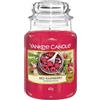 Yankee Candle Candela profumata in giara grande | Lampone rosso | Durata Fino a 150 Ore | Regali per donne